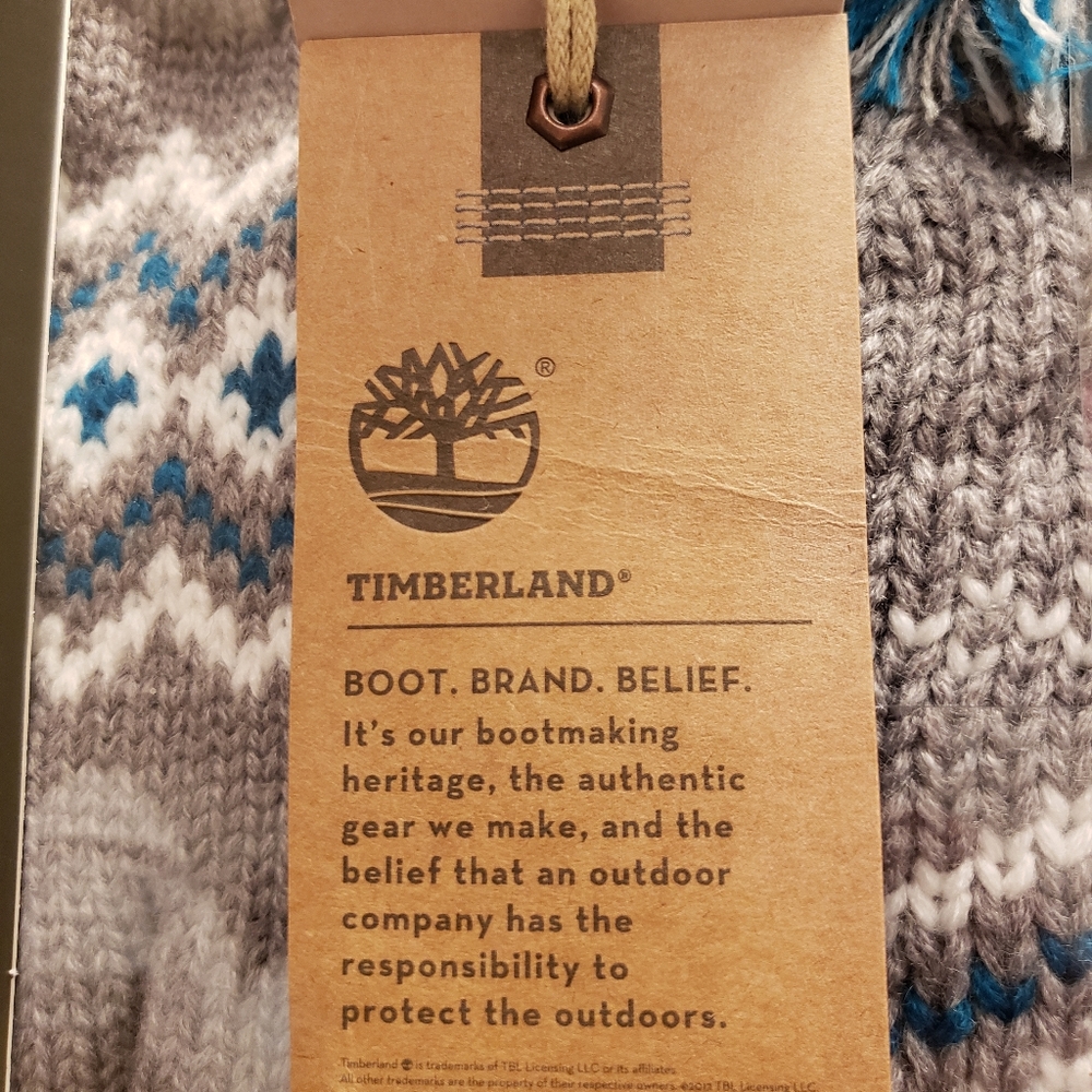 🆕️ Timberland Hat & Touchscreen Glove🧤 Box Set☃️ - Picture 5 of 13